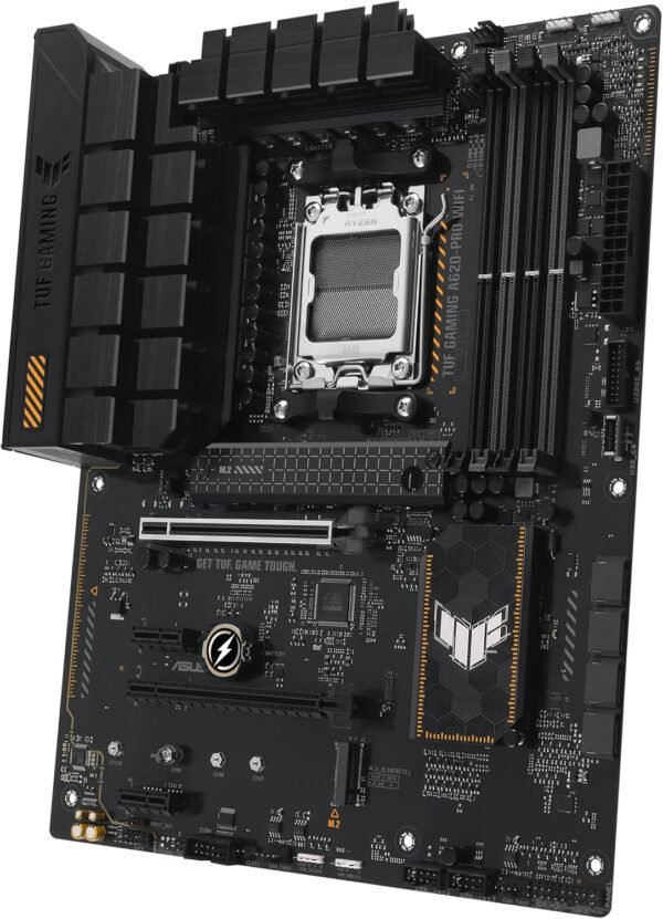 ⁦לוח אם – ASUS TUF GAMING A620-PRO WIFI ATX AM5 DDR5⁩ – תמונה ⁦4⁩