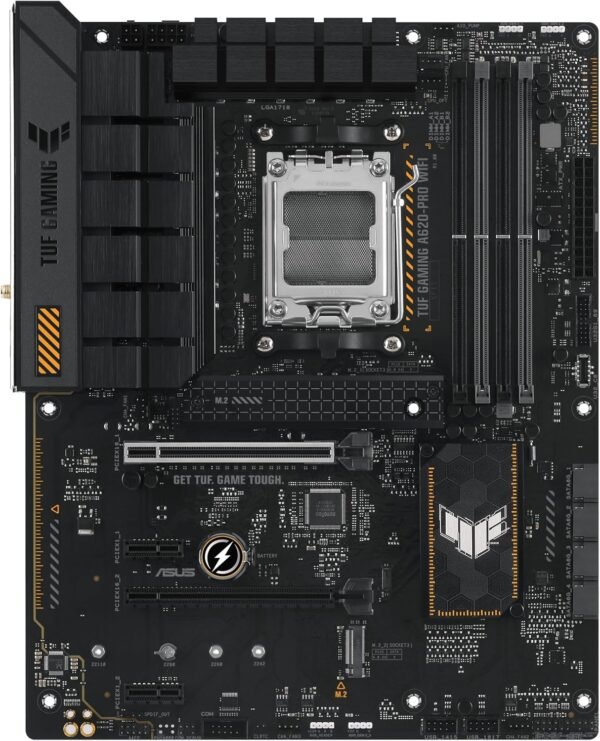 ⁦לוח אם – ASUS TUF GAMING A620-PRO WIFI ATX AM5 DDR5⁩ – תמונה ⁦2⁩