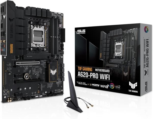 לוח אם – ASUS TUF GAMING A620-PRO WIFI ATX AM5 DDR5