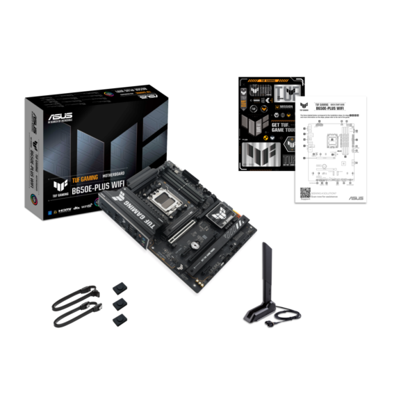 ⁦לוח אם – ASUS TUF GAMING B650E-PLUS WIFI ATX AM5 DDR5⁩ – תמונה ⁦9⁩