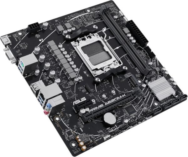 ⁦לוח אם – Asus Prime A620M-K Micro-ATX AM5 DDR5⁩ – תמונה ⁦5⁩