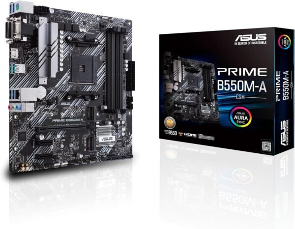 לוח אם – Asus Prime B550M-A/CSM Micro-ATX AM4 DDR4