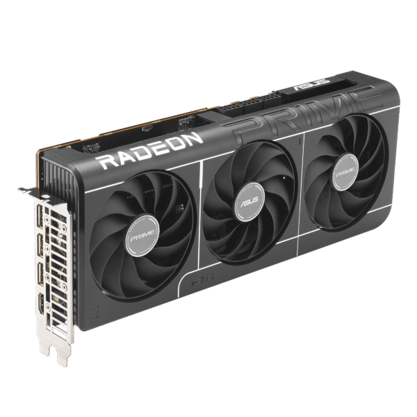 ⁦כרטיס מסך – Asus Prime Radeon RX 9070 XT OC Edition 16GB – צבע שחור⁩ – תמונה ⁦3⁩