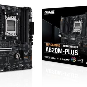 לוח אם – Asus TUF Gaming A620M-PLUS Micro-ATX AM5 DDR5