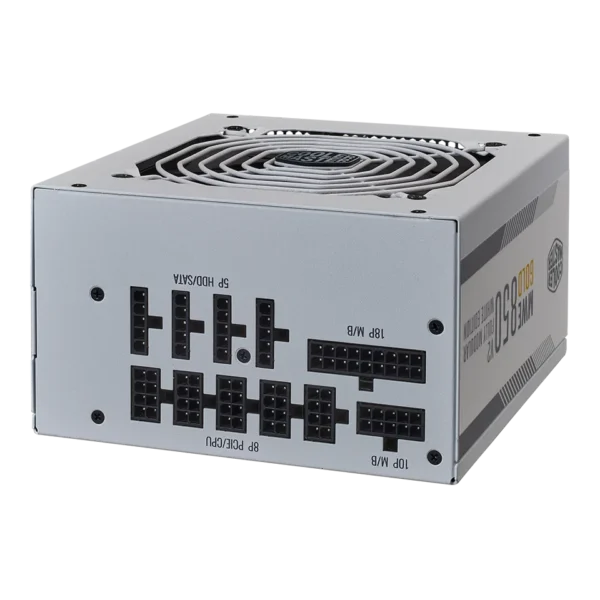⁦ספק כוח מודולרי – Cooler Master MWE 850W V2 (ATX3.1) 80+ Gold – צבע לבן⁩ – תמונה ⁦4⁩