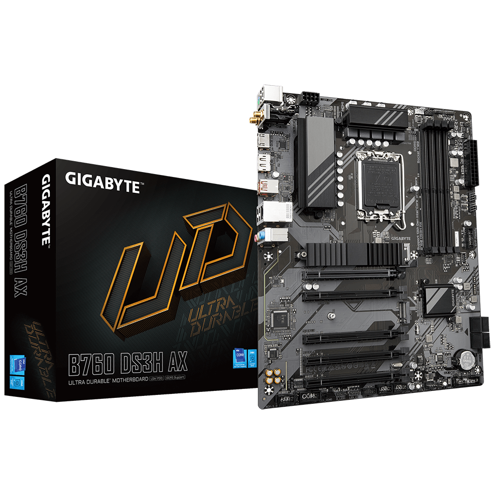 Gigabyte B760 DS3H AX ATX WIFI6 LGA1700 DDR5