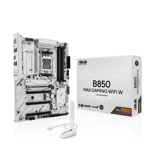 לוח אם – ASUS B850 MAX GAMING WIFI W ATX AM5 DDR5