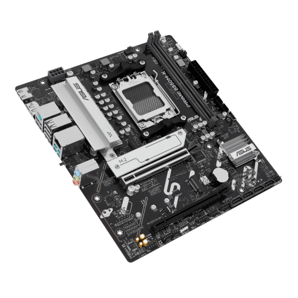 ⁦לוח אם – ASUS PRIME B850M-K Micro-ATX AM5 DDR5⁩ – תמונה ⁦4⁩