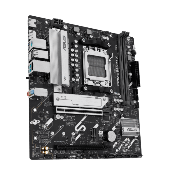 ⁦לוח אם – ASUS PRIME B850M-K Micro-ATX AM5 DDR5⁩ – תמונה ⁦2⁩