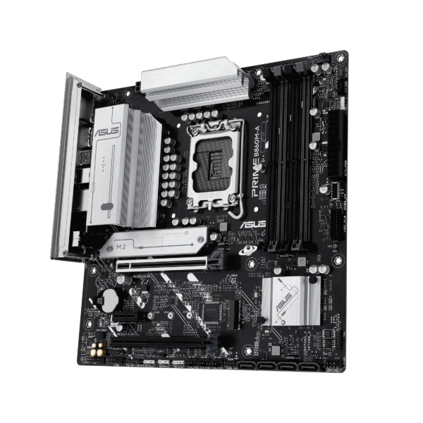⁦לוח אם – ASUS PRIME B860M-A-CSM Micro-ATX LGA1851 DDR5⁩ – תמונה ⁦4⁩