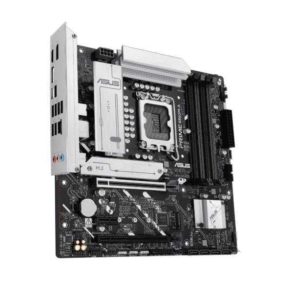 ⁦לוח אם – ASUS PRIME B860M-A-CSM Micro-ATX LGA1851 DDR5⁩ – תמונה ⁦3⁩