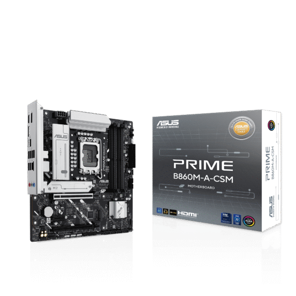 לוח אם – ASUS PRIME B860M-A-CSM Micro-ATX LGA1851 DDR5
