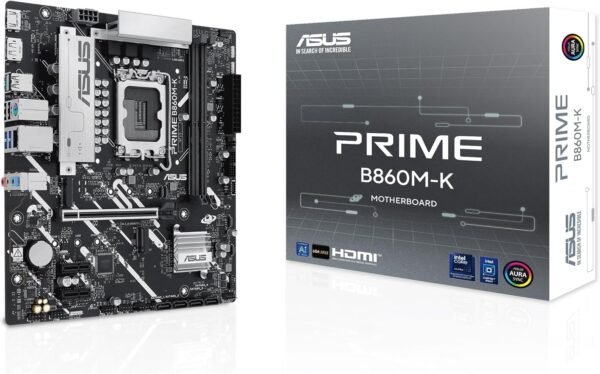 לוח אם – ASUS PRIME B860M-K Micro-ATX LGA1851 DDR5