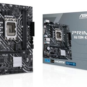 לוח אם – ASUS PRIME H610M-K D4 ARGB Micro-ATX LGA1700 DDR4
