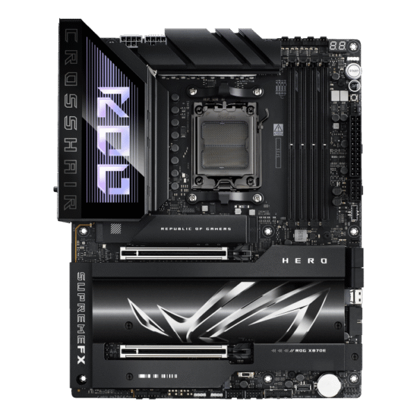 ⁦לוח אם – ASUS ROG CROSSHAIR X870E HERO ATX AM5 DDR5⁩ – תמונה ⁦2⁩