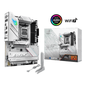 לוח אם – ASUS ROG STRIX B850-A GAMING WIFI ATX AM5 DDR5 - צבע לבן