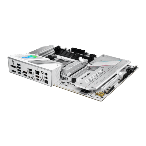 ⁦לוח אם – ASUS ROG STRIX B850-A GAMING WIFI ATX AM5 DDR5 - צבע לבן⁩ – תמונה ⁦8⁩