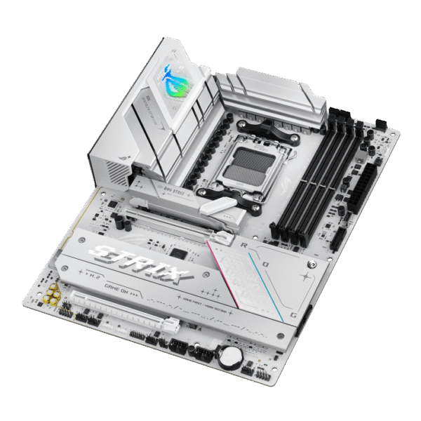 ⁦לוח אם – ASUS ROG STRIX B850-A GAMING WIFI ATX AM5 DDR5 - צבע לבן⁩ – תמונה ⁦7⁩