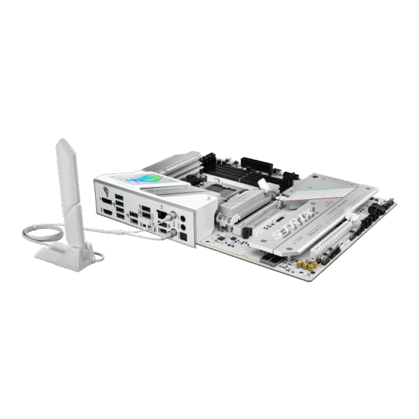 ⁦לוח אם – ASUS ROG STRIX B850-A GAMING WIFI ATX AM5 DDR5 - צבע לבן⁩ – תמונה ⁦10⁩
