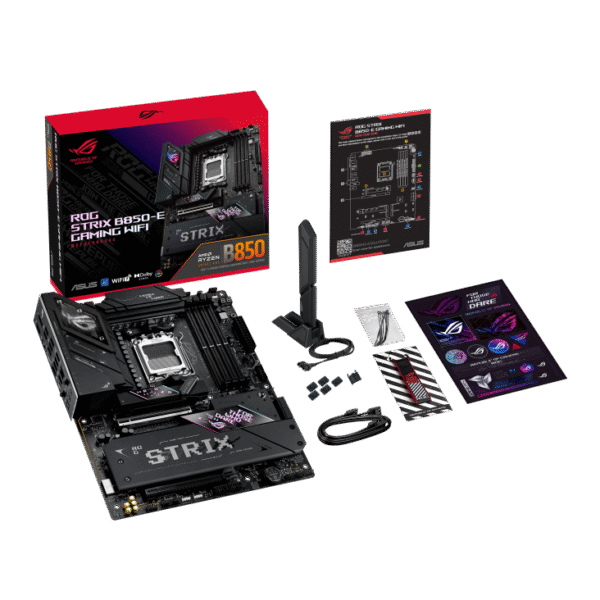 ⁦לוח אם – ASUS ROG STRIX B850-E GAMING WIFI ATX AM5 DDR5⁩ – תמונה ⁦12⁩