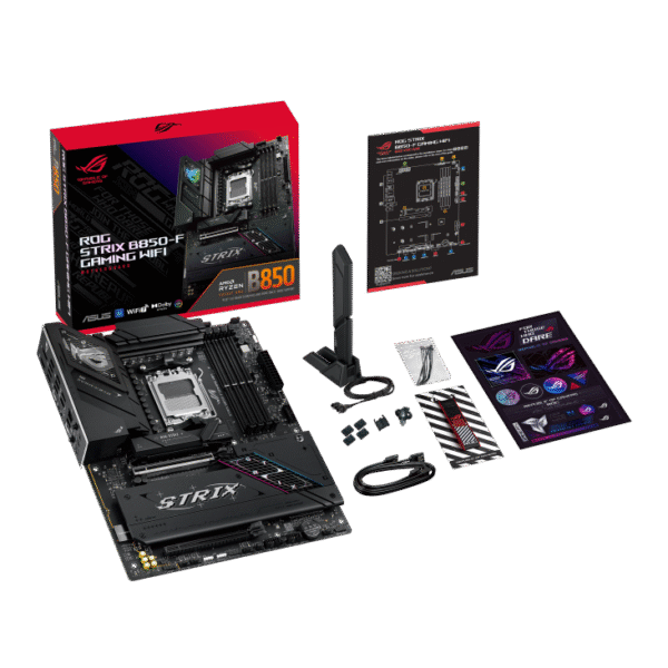 ⁦לוח אם – ASUS ROG STRIX B850-F GAMING WIFI ATX AM5 DDR5⁩ – תמונה ⁦12⁩