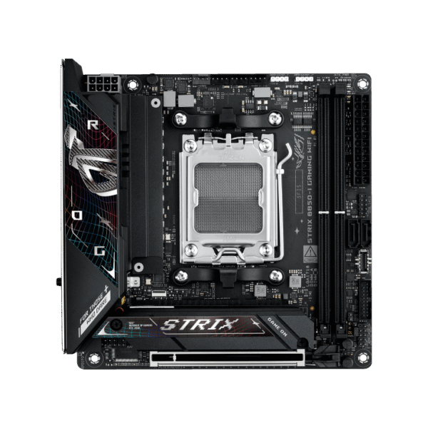 ⁦לוח אם – ASUS ROG STRIX B850-I GAMING WIFI Mini-ITX AM5 DDR5⁩ – תמונה ⁦2⁩