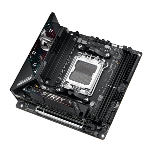 ⁦לוח אם – ASUS ROG STRIX B850-I GAMING WIFI Mini-ITX AM5 DDR5⁩ – תמונה ⁦6⁩
