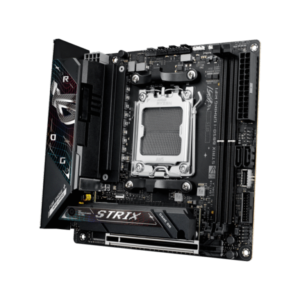 ⁦לוח אם – ASUS ROG STRIX B850-I GAMING WIFI Mini-ITX AM5 DDR5⁩ – תמונה ⁦5⁩