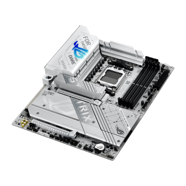 ⁦לוח אם – ASUS ROG STRIX X870-A GAMING WIFI ATX AM5 DDR5 - צבע לבן⁩ – תמונה ⁦7⁩