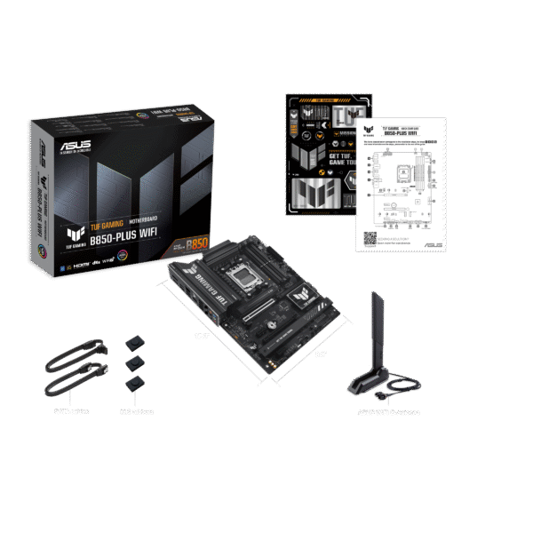⁦לוח אם – ASUS TUF GAMING B850-PLUS WIFI ATX AM5 DDR5⁩ – תמונה ⁦11⁩