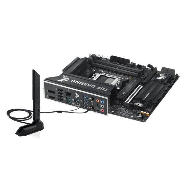 ⁦לוח אם – ASUS TUF GAMING B850M-PLUS WIFI Micro-ATX AM5 DDR5⁩ – תמונה ⁦8⁩