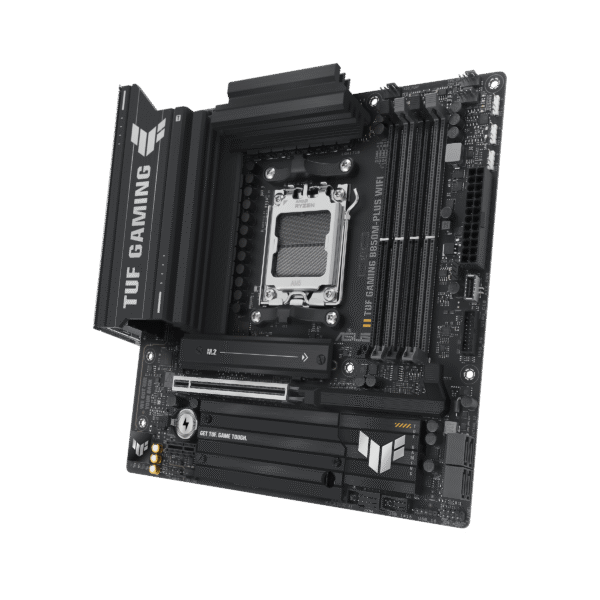 ⁦לוח אם – ASUS TUF GAMING B850M-PLUS WIFI Micro-ATX AM5 DDR5⁩ – תמונה ⁦4⁩