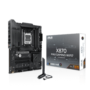 לוח אם – ASUS X870 MAX GAMING WIFI7 ATX AM5 DDR5