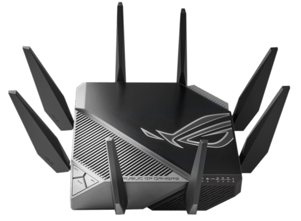 ⁦ראוטר גיימינג – (ASUS ROG Rapture GT-AXE11000 Tri-Band WiFi 6E (802.11ax⁩ – תמונה ⁦2⁩