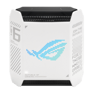 ראוטר גיימינג (יחידה אחת) – ASUS ROG Rapture GT6 AX10000 Pro Tri-Band WiFi 6 (802.11ax) - צבע לבן