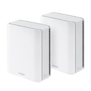 ראוטר (שתי יחידות) - (Asus ZenWiFi BT10 Tri-Band Mesh Wireless WiFi 7 (802.11be - צבע לבן