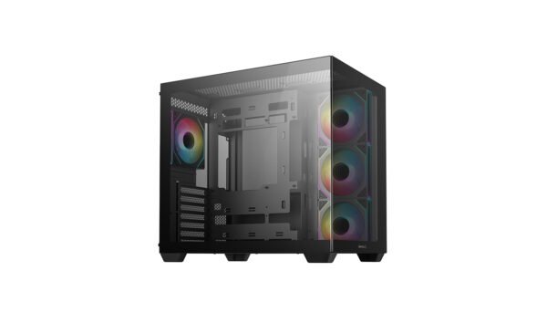 ⁦מארז – DeepCool CG530 4F ARGB Mid Tower – צבע שחור⁩ – תמונה ⁦3⁩