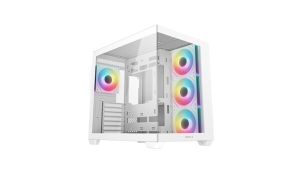מארז – DeepCool CG530 4F ARGB Mid Tower – צבע לבן
