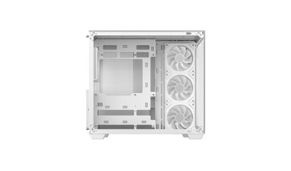 ⁦מארז – DeepCool CG530 4F ARGB Mid Tower – צבע לבן⁩ – תמונה ⁦6⁩