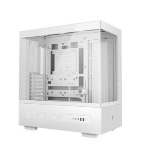 מארז – DeepCool CH690 DIGITAL WH Mid Tower – צבע לבן