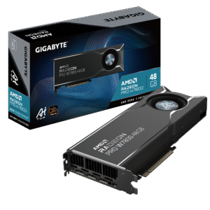 כרטיס מסך – Gigabyte Radeon Pro W7800 AI TOP 48GB – צבע שחור