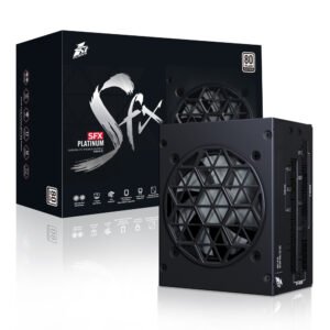 ספק כוח מודולרי – 1StPlayer SFX 750W 80+ Platinum – צבע שחור
