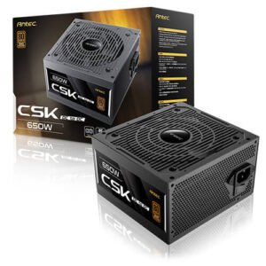 ספק כוח – Antec CSK 650DC 650W 80+ Bronze – צבע שחור