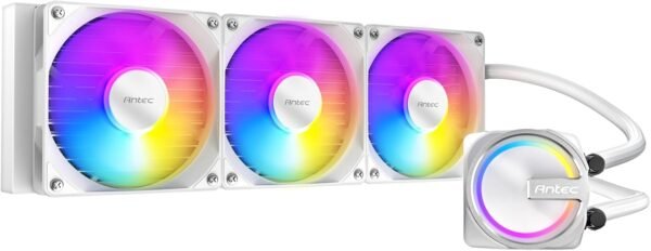 קירור נוזלי למעבד – Antec Skeleton 360mm ARGB – צבע לבן