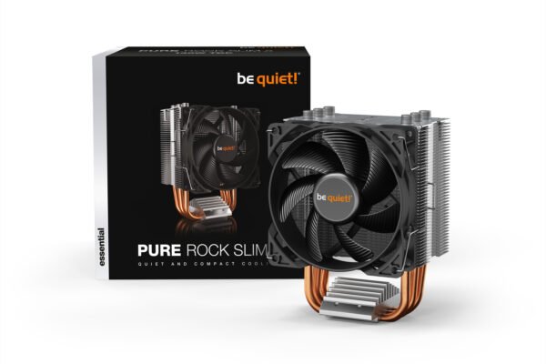 ⁦קירור למעבד – Be Quiet! Pure Rock slim 2 – צבע שחור⁩ – תמונה ⁦5⁩