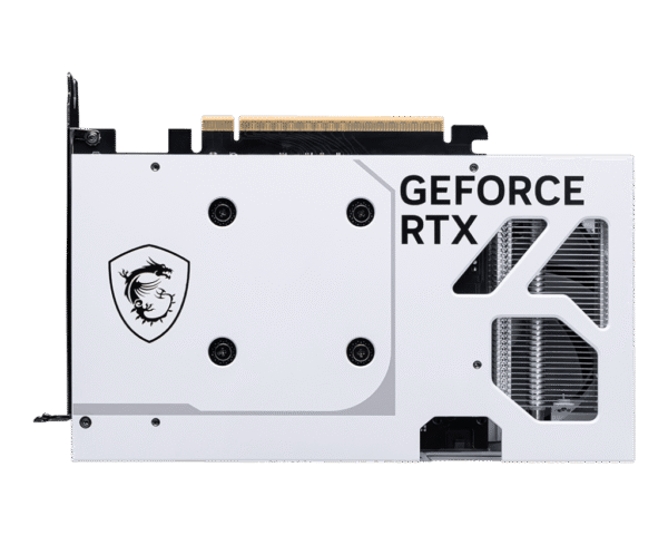 ⁦כרטיס מסך – MSI GeForce RTX 5060 VENTUS 2X OC White 8GB – צבע לבן⁩ – תמונה ⁦4⁩