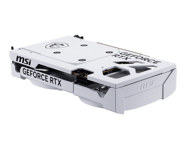 ⁦כרטיס מסך – MSI GeForce RTX 5060 VENTUS 2X OC White 8GB – צבע לבן⁩ – תמונה ⁦3⁩