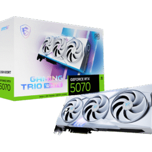 כרטיס מסך – MSI GeForce RTX 5070 GAMING TRIO OC White 12GB – צבע לבן