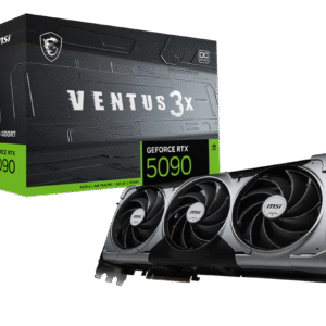 כרטיס מסך – MSI GeForce RTX 5090 VENTUS 3X OC 32GB – צבע שחור