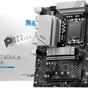 לוח אם – MSI PRO B760M-A II Micro-ATX LGA1700 DDR4